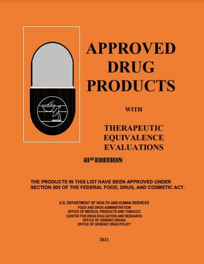 Orange Book by FDA PDF Free Download