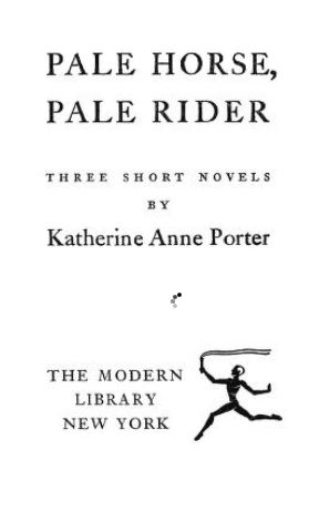 Pale Horse,Pale Rider Book PDF Free Download