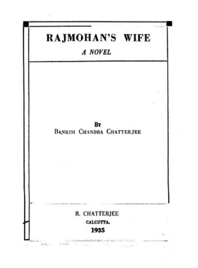 Rajmohans Wife Book PDF Free Download
