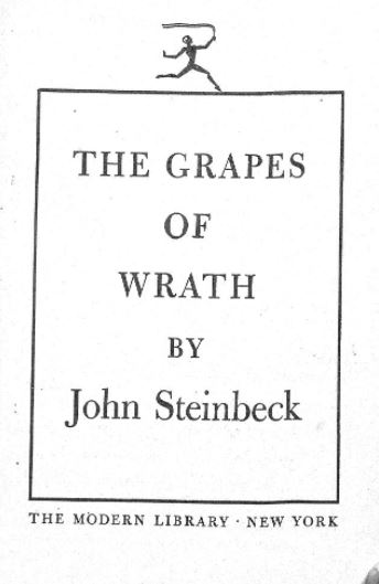 The Grapes Of Wrath PDF Free Download