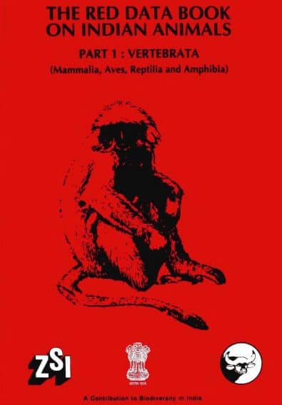 The Red Data Book on Indian Animals Book PDF Free Download