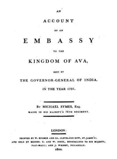 Embassy To The Kingdom Of Ava Book PDF Free Download