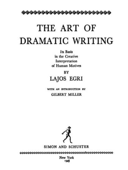 The Art of Dramatic Writing Book PDF Free Download