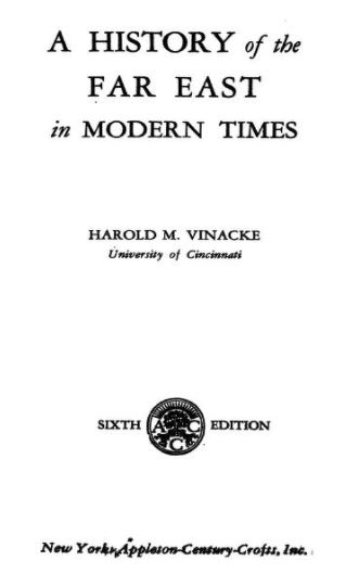 A History Of The Far East In Modern Times Book PDF Free Download