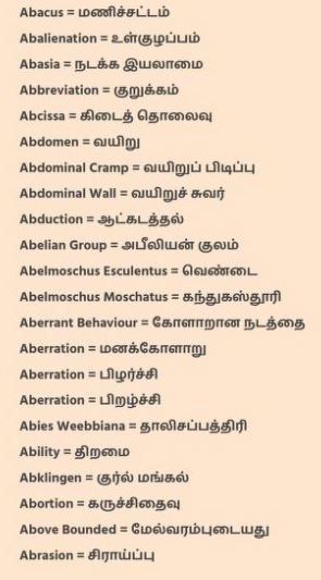 Desired Meaning In Tamil Dictionary