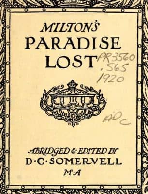 paradise lost pdf