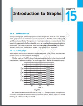 Introduction To Graphs Chapter 15 Class 8