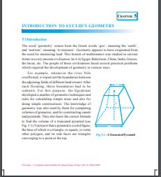 Introduction to Euclid’s Geometry Chapter 5 Class 9