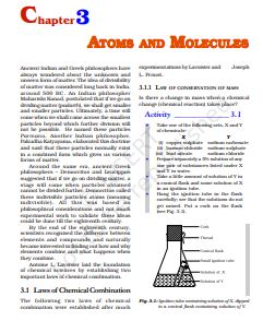 Atoms and Molecules