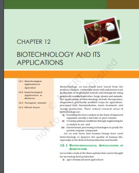 Biotechnology and its Applications
