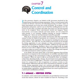 PDF] Control And Coordination Chapter 7 Class 10 Science NCERT Textbook PDF