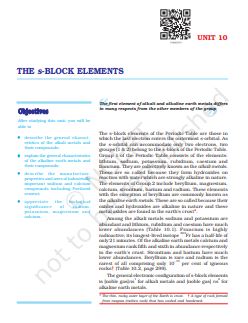 s Block Elements