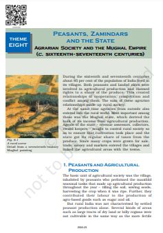 Peasants Zamindars State Agrarian Society Mughal Empire