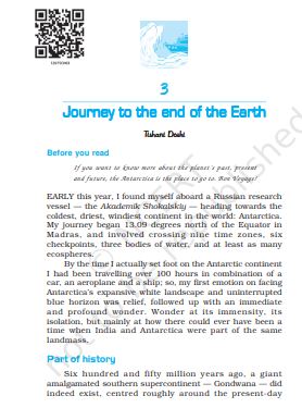 Journey To The End Of The Earth