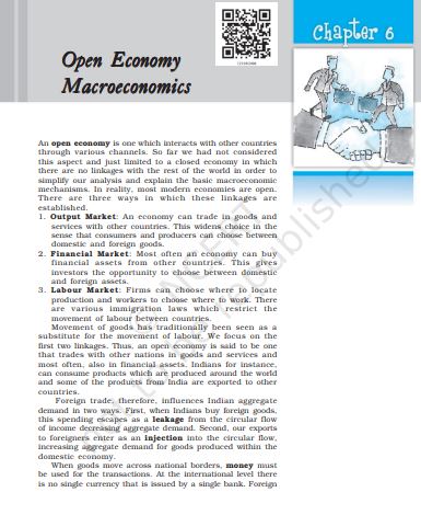 Open Economy Macroeconomics