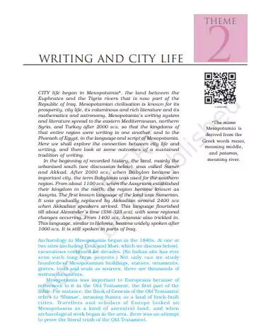 writing-and-city-life