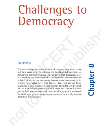 challenges to democracy essay