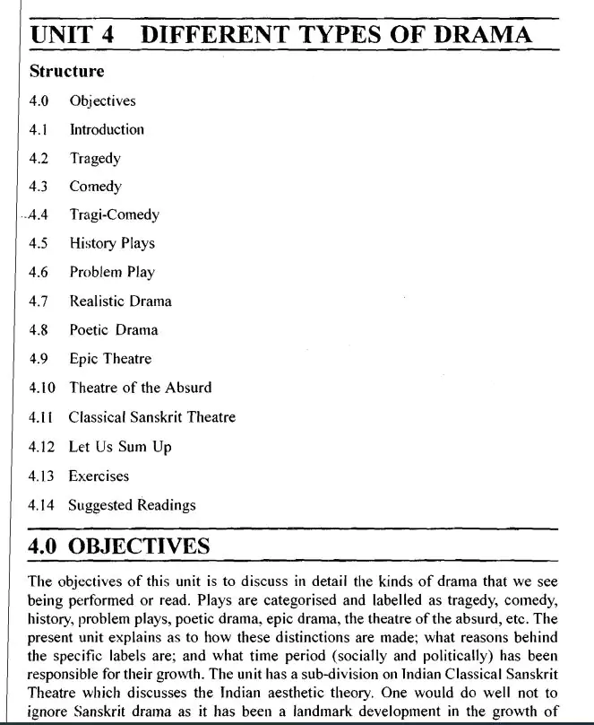 How Many Types Of Drama