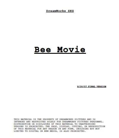 bee-movie-script