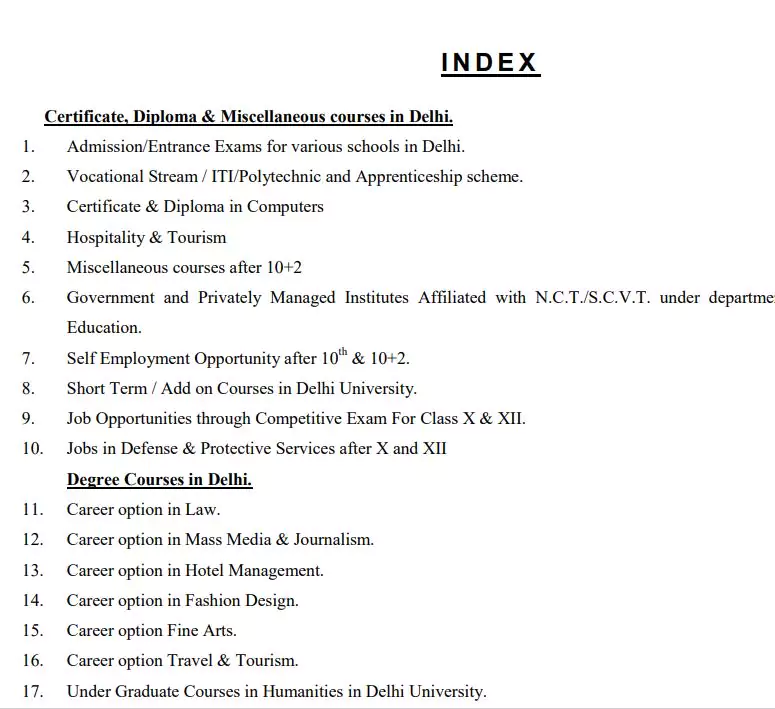  PDF After 12th Commerce Courses List PDF Panot Book