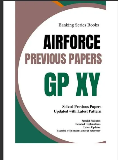 Air Force Previous Year Question Paper Book