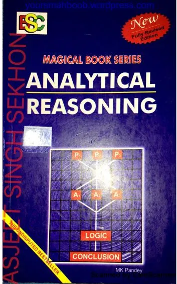 Analytical Reasoning by MK Pandey