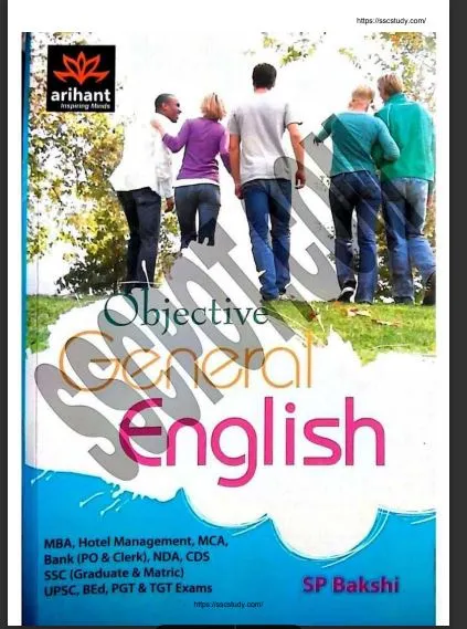 SP Bakshi Objective General English Book
