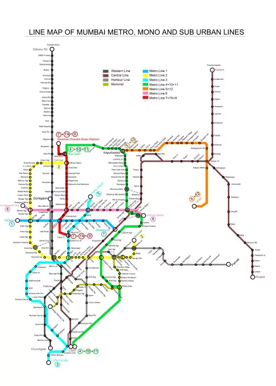 PDF Mumbai Metro Route Map PDF Panot Book   Mumbai Metro Route Map.webp