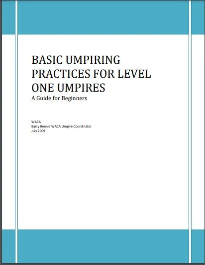 Bcci Level 1 Umpire Exam Paper