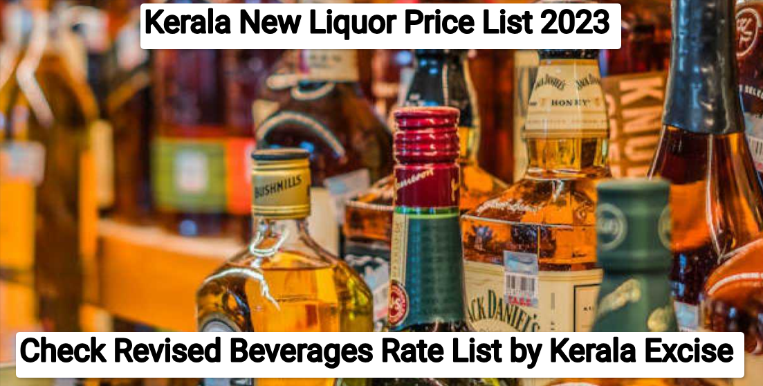 [PDF] Kerala State Latest Liquor Price List PDF 2024 Panot Book